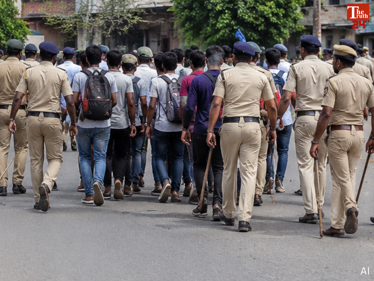 chhapra violence case saran police action 56 arrested 2500 unknown accused