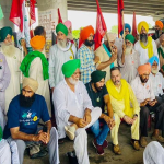 farmer protest delhi india us fta shambhu khanauri border