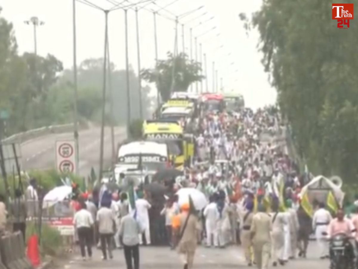 farmers delhi march jantar mantar protest tractor trolley youth support (1)