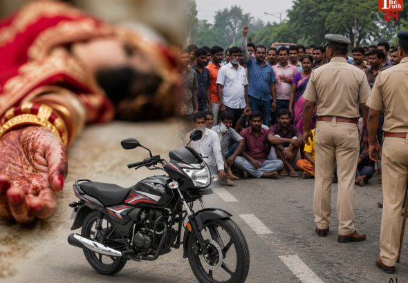 giridih newlywed woman death dowry bike demand investigation