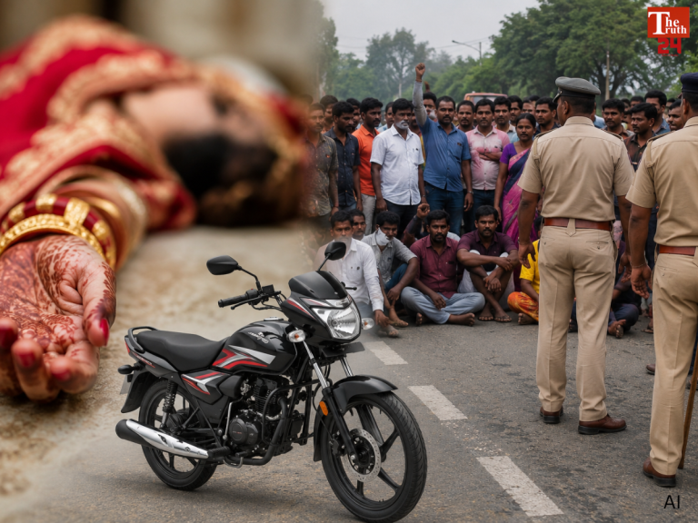 giridih newlywed woman death dowry bike demand investigation