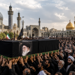 iran ayatollah ali khamenei funeral procession route tehran