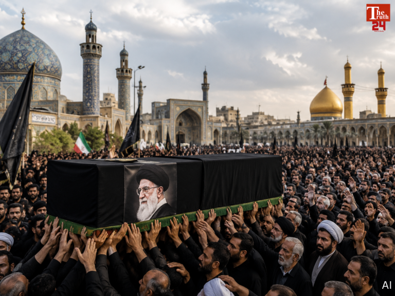 iran ayatollah ali khamenei funeral procession route tehran