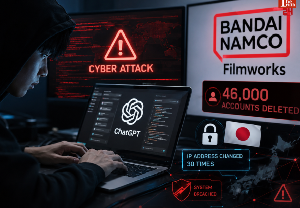 japan teen chatgpt cyberattack bandai namco filmworks account deletion