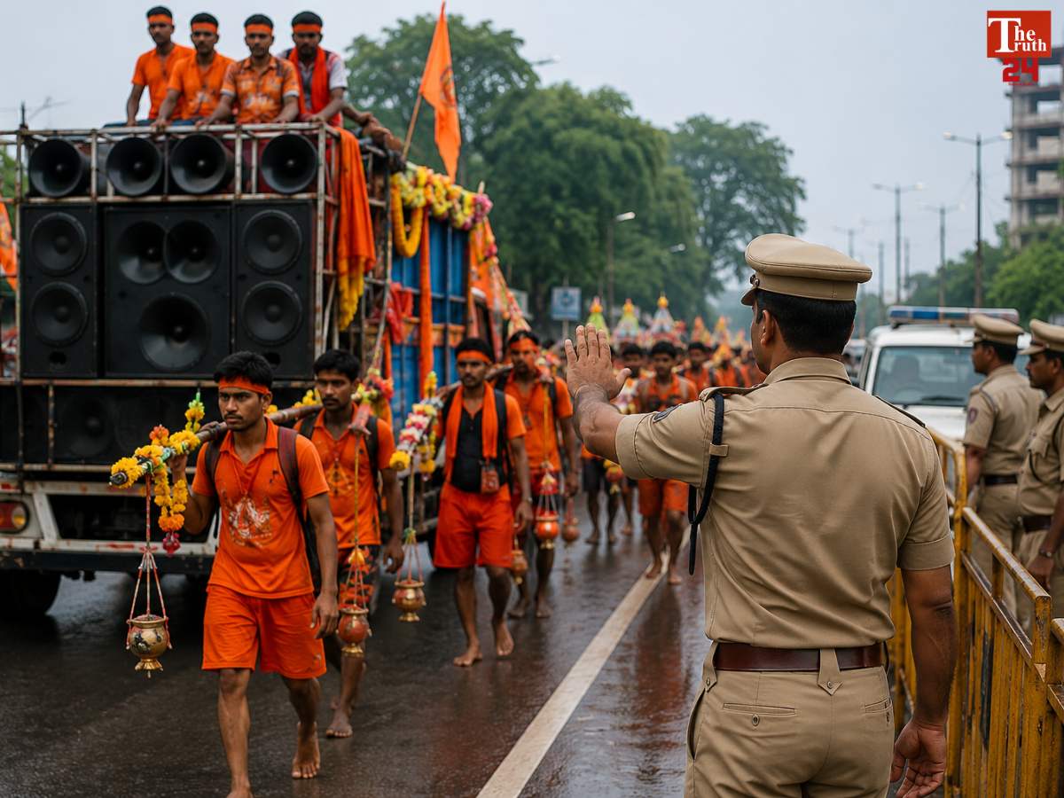 kanwar yatra 2026 dj rules traffic diversion up police notice