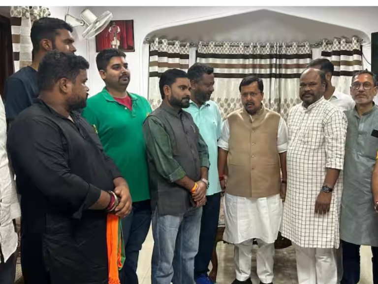 nitin nabin bihar visit pocket meeting strategy bankipur bypoll prashant kishor