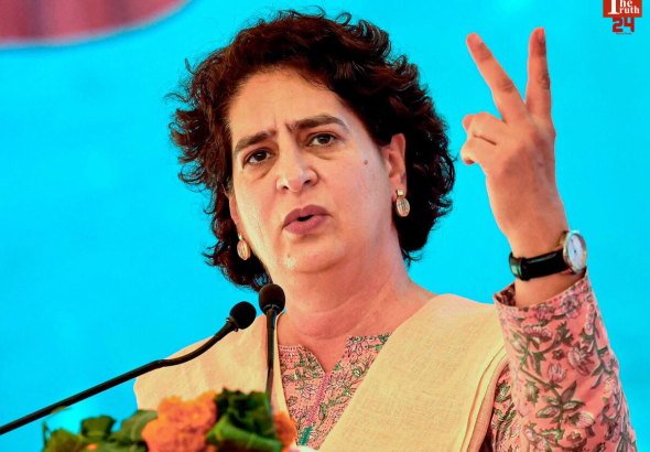 priyanka gandhi amit shah dharmendra pradhan student protest lathicharge