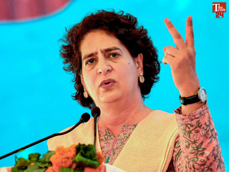 priyanka gandhi amit shah dharmendra pradhan student protest lathicharge