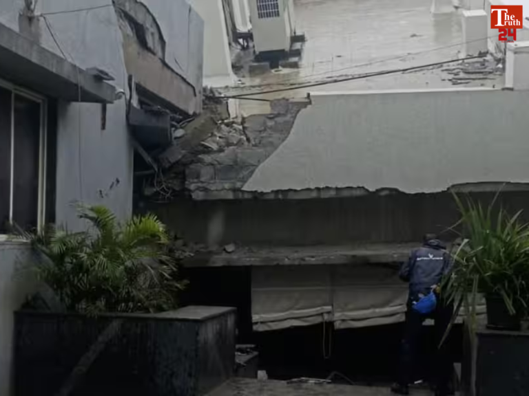 pune pimpri chinchwad moshi building collapse heavy rain rescue operation
