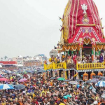 puri rath yatra stampede like situation two devotees dead over 100 injured