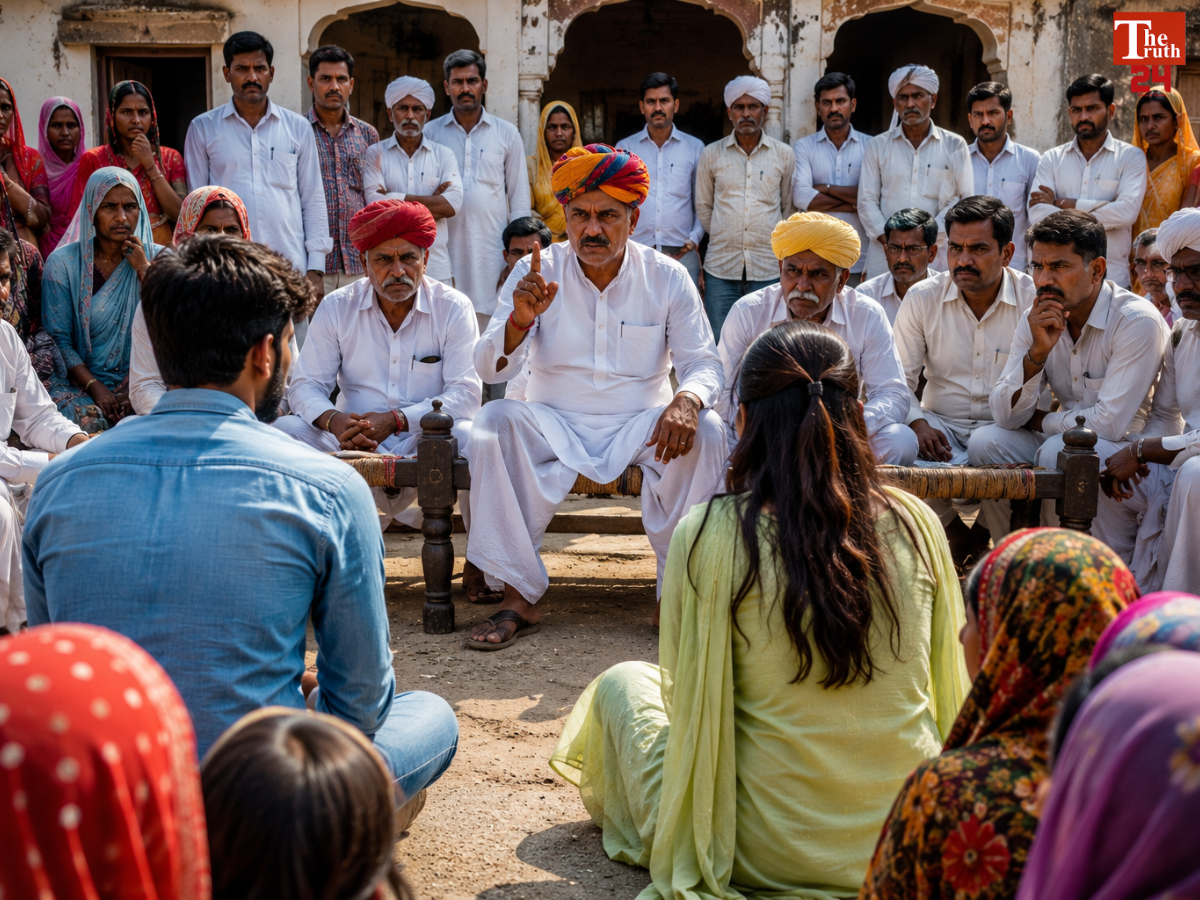 rajasthan jalore panchayat 21 lakh fine social boycott on live in couple