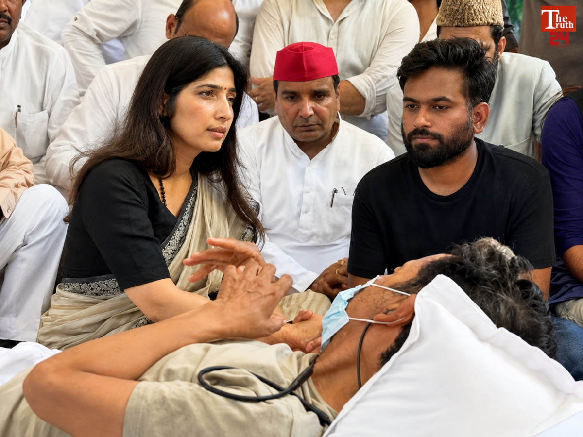 sonam wangchuk hunger strike dimple yadav jantar mantar protest july 2026