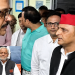 sp leader rajendra chaudhary cardiac arrest hospitalized (1)