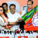 tmc three former rajya sabha mps join bjp west bengal