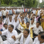 up kotedar protest ration distribution strike august 2026