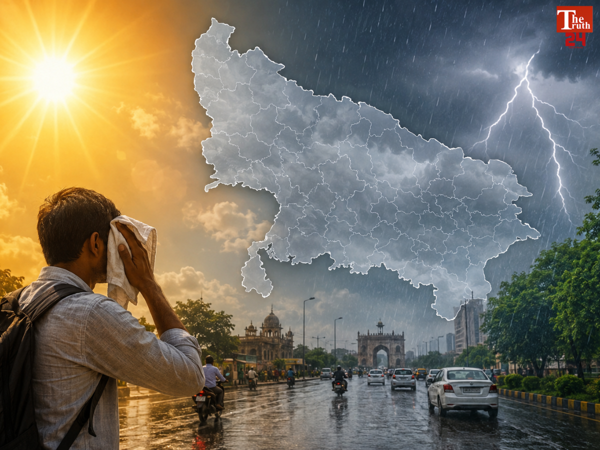 up weather today 15 july rain alert 34 districts imd update