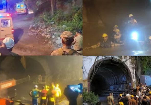 Chamoli pipalkoti thdc tunnel collapse many workers died Rescue operation