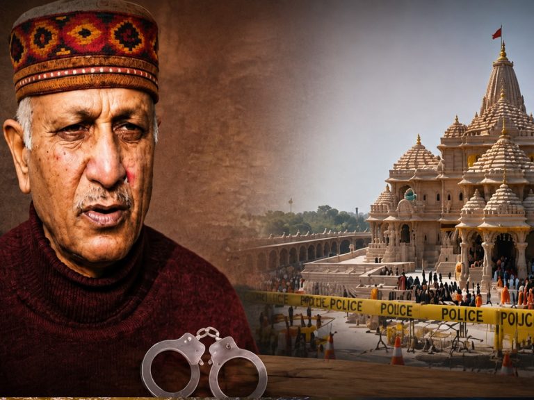 Ram Mandir chadava chori case accused Subhash Srivastava scrutiny sudden credit 12 lakh pension account