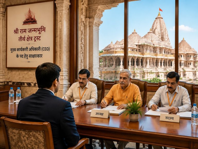 ayodhya ram mandir trust new ceo