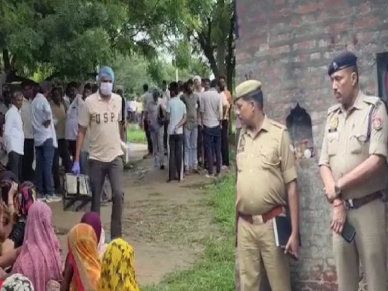 etawah double murder in mother and daughter body found