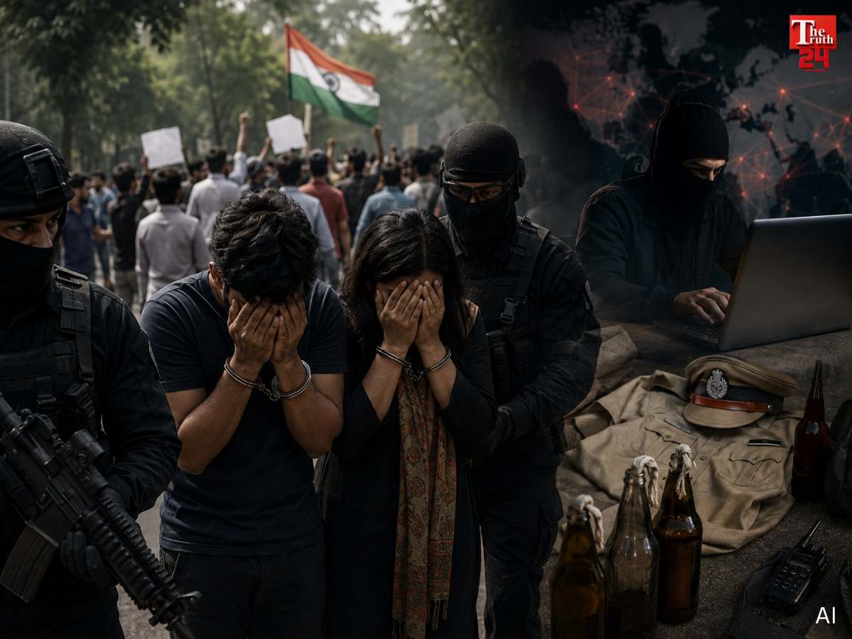 jantar mantar protest terror plot stf arrest hamim mandal arpita sarkar