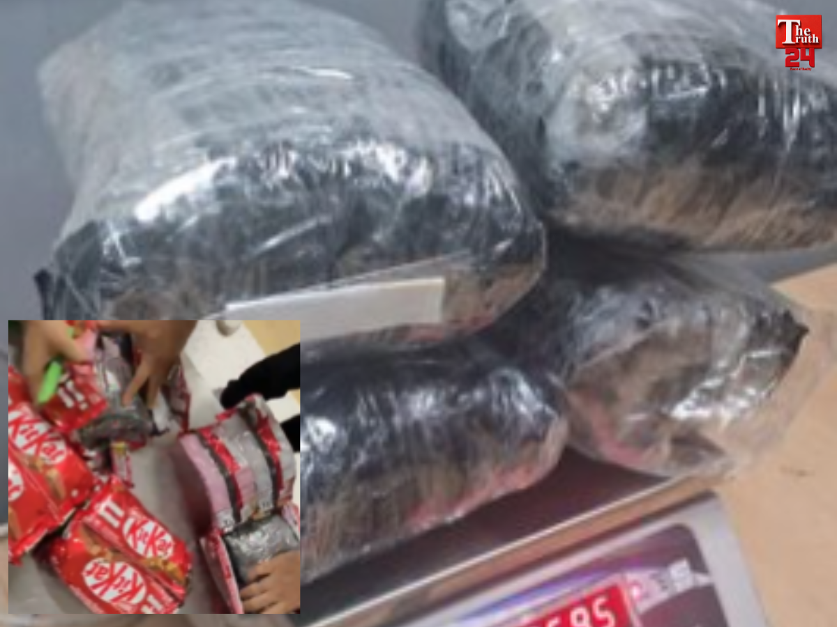 kitkat chocolate drugs smuggling delhi igi airport customs