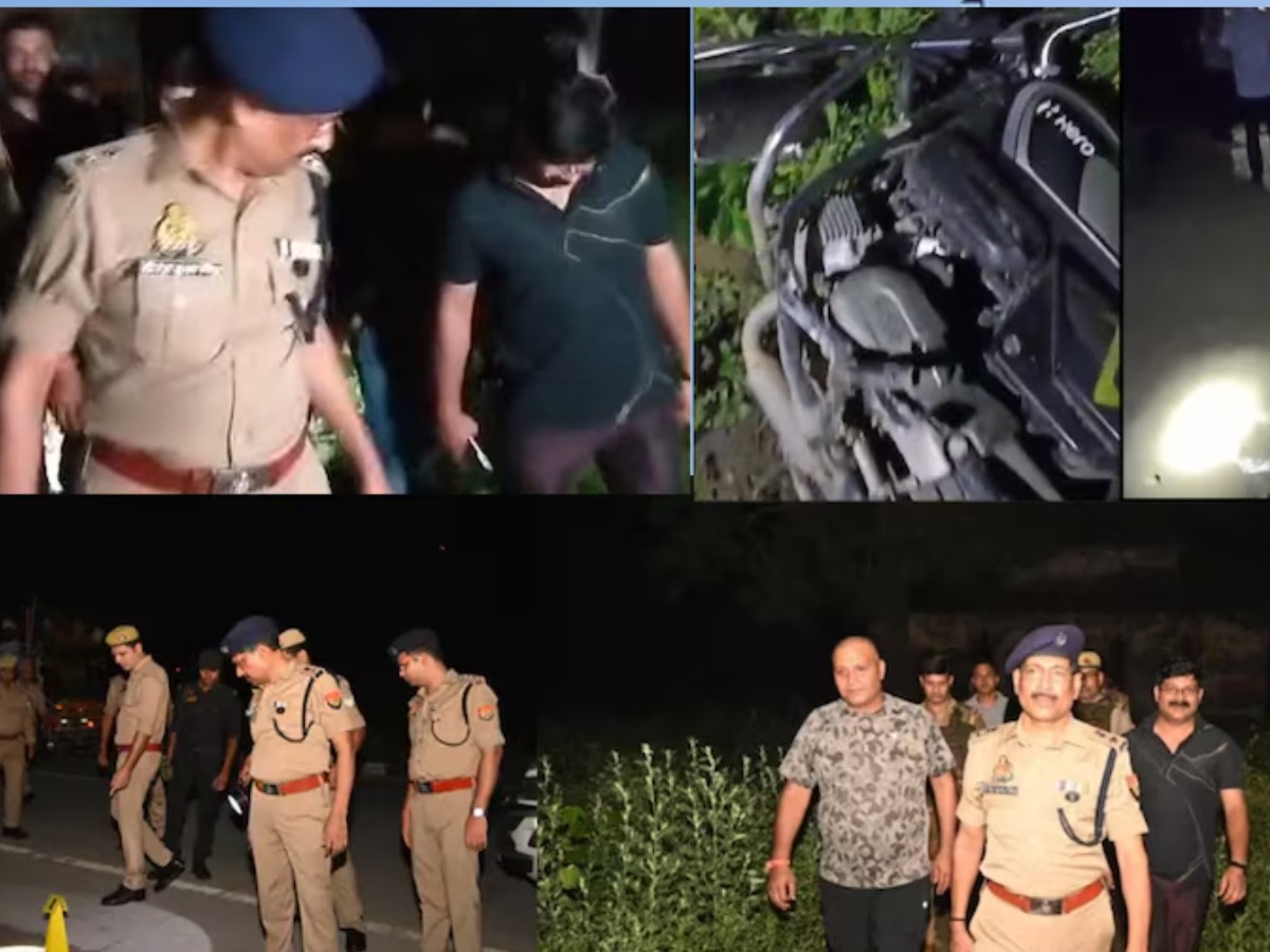 minor rape and murder accused killed in Bulandshahr encounter two policemen injured