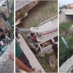 kota delhi mumbai expressway minibus crash 8 dead 23 injured